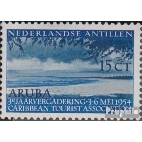 Néerlandais Antilles 41 (Complète Edition) Avec Charnière 1954 Tourisme