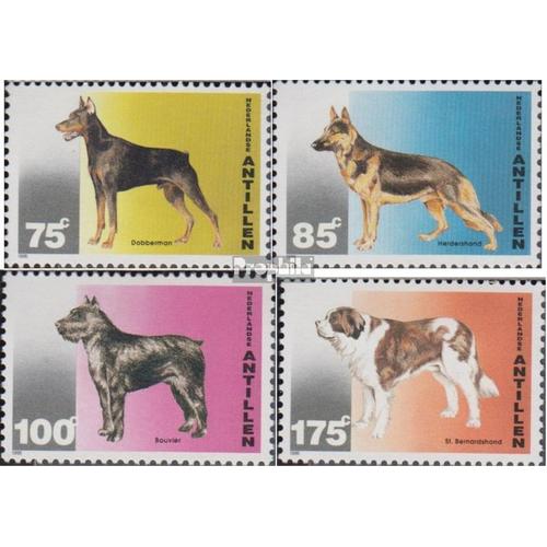 Néerlandais Antilles 829-832 (Complète Edition) Neuf Avec Gomme Originale 1995 Chiens