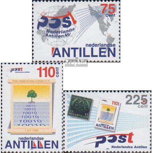 Néerlandais Antilles 971-973 (Complète Edition) Neuf Avec Gomme Originale 1998 Post