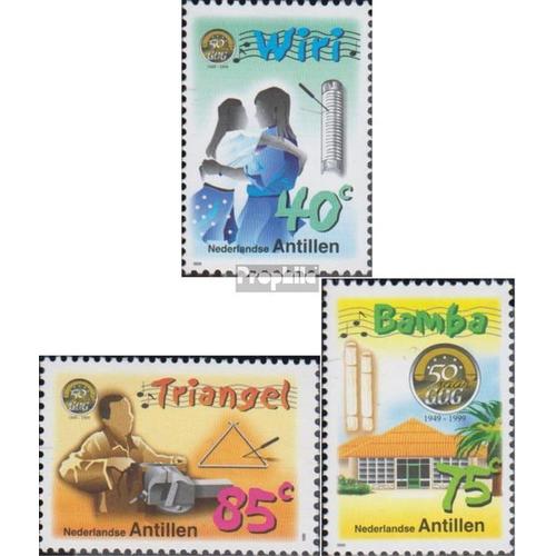 Néerlandais Antilles 997-999 (Complète Edition) Neuf Avec Gomme Originale 1999 Musique