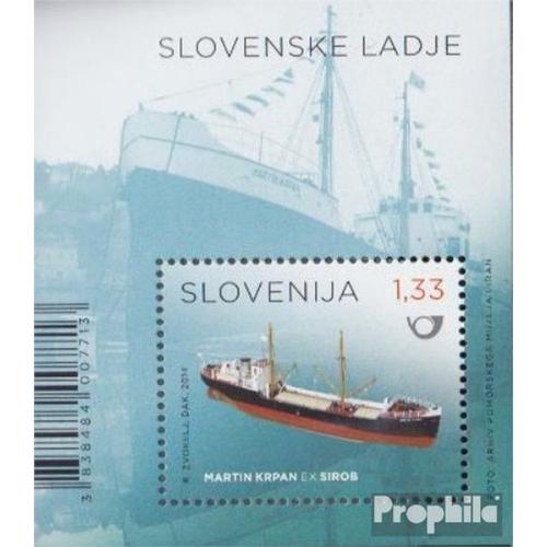 Slovénie Bloc 75 (Complète Edition) Neuf Avec Gomme Originale 2014 Slowenische Navires