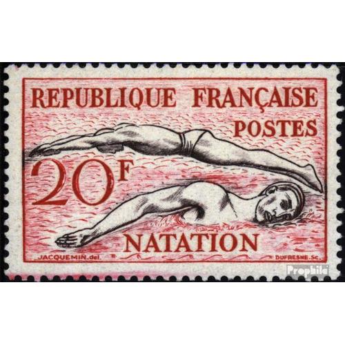 France 978 Neuf Avec Gomme Originale 1953 Sportbilder