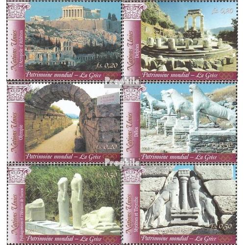 Nations Unies - Genève 497-502 (Complète Edition) Oblitéré 2004 Grèce