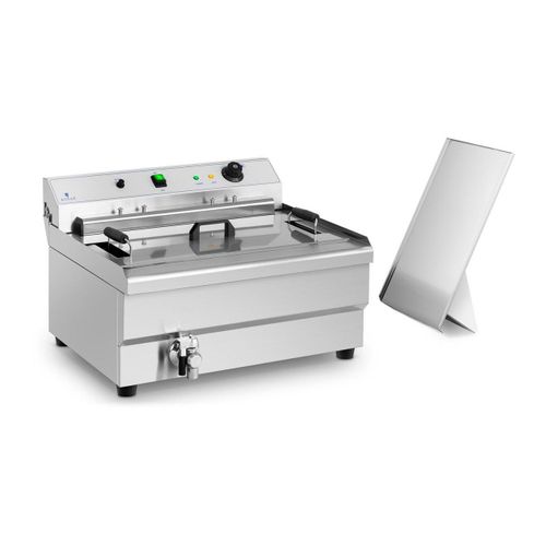 Friteuse À Beignets Professionnelle Restaurant 30 Litres 9 000 W Zone Froide Helloshop26 14_0001770