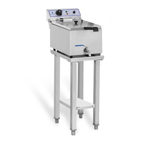 Friteuse Électrique Professionnelle Restaurant 1 X 17 Litres Avec Support Helloshop26 14_0001779