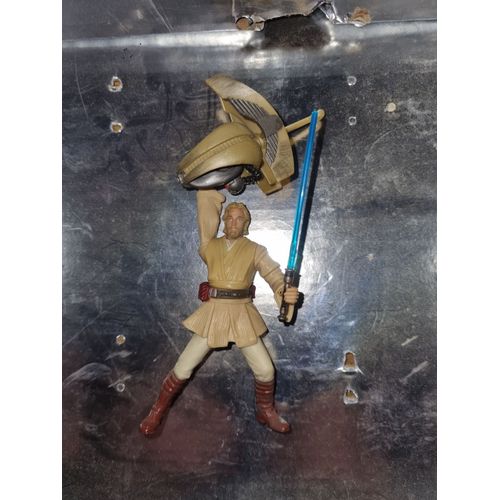 Figurine Obi-Wan Kenobi + Droïde Assassin Hasbro 2001