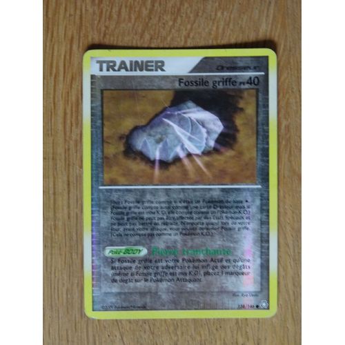 Carte Pokemon Trainer Fossile Griffe Eveil Des Legendes 138/146