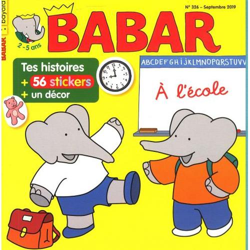 Babar 326 A L'ecole