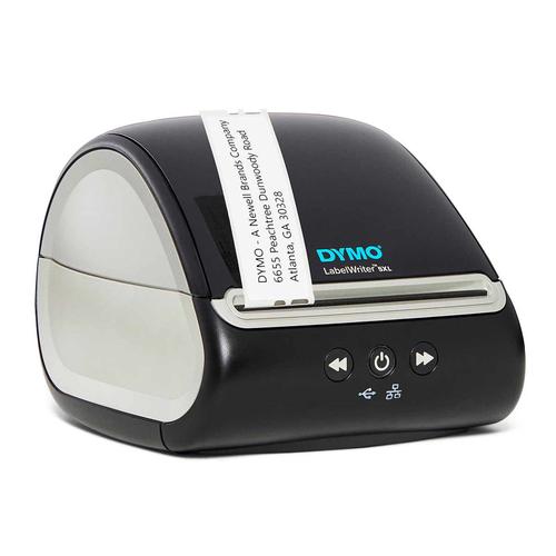 DYMO LabelWriter 5XL - Imprimante d'étiquettes - thermique direct - rouleau (11,5 cm) - 300 ppp - jusqu'à 53 étiquettes/minute - USB 2.0, LAN