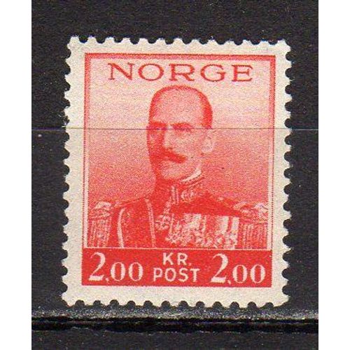 Timbre-Poste De Norvège