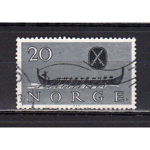 Timbre-Poste De Norvège