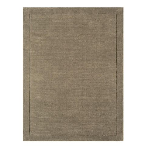Tapis Uni Pure Laine Tufté Candy 160x230 Cm Taupe - Novatrend