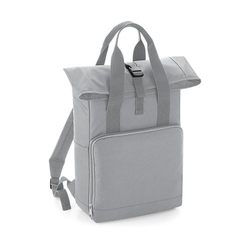 Sac à dos urbain rolltop et poignées - 14 litres - BG118 - gris clair