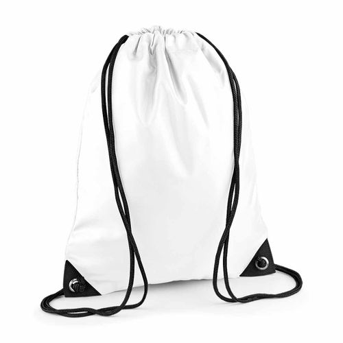 Sac à dos en toile à bretelles - BG10 - blanc