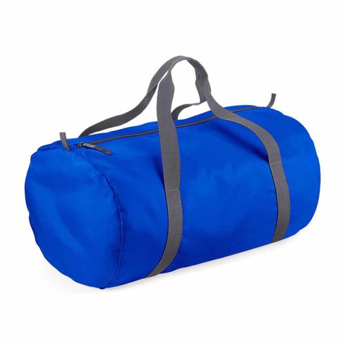 Sac de voyage toile ultra l?ger pliant - BG150 bleu roi - Packaway Barrel Bag