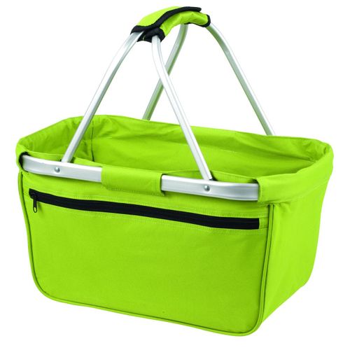 Panier pliable cabas courses shopping 1803939 vert clair