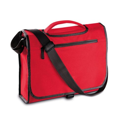 Sacoche bandouli?re porte documents - KI0403 - rouge