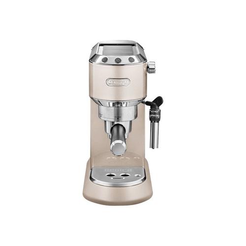 De'Longhi Dedica Metallics EC785.BG - Machine à café avec buse vapeur "Cappuccino" - 15 bar - beige