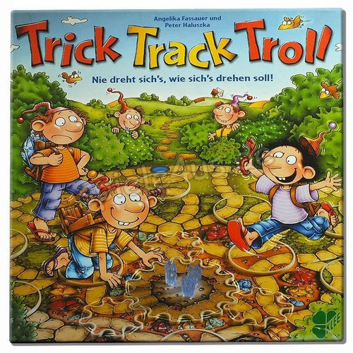 Trick Track Troll . Un Jeu De Angelica Fassauer & Peter Haluszka . Regle En Francais .