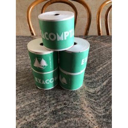 Lot De 5 Bobine Papier Exacompta