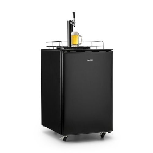 Klarstein Big Spender Single Tireuse À Bière Mobile & Réfrigérateur Pour Fût -1 À 3°C - Noir