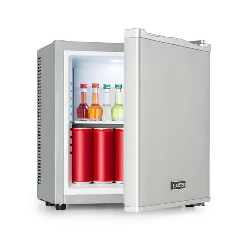 Klarstein Secret cool mini réfrigérateur minibar - 13 L - argent - 40,2 x 45 x 30,7 cm