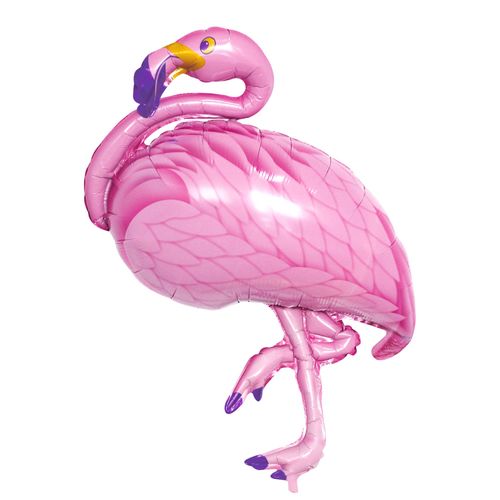 Ballon Aluminium Flamant Rose 74 Cm