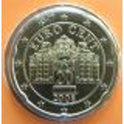 Autriche, 20 Euro Cent, 2008,