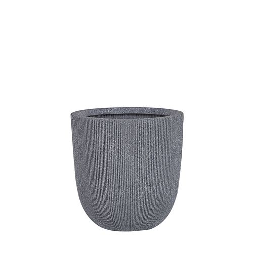 Cache-Pot Rond Gris 37 X 37 X 38 Cm Chios