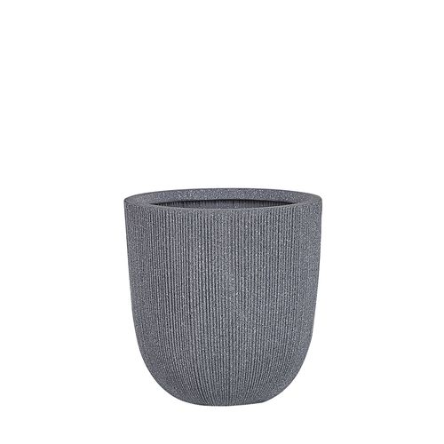 Cache-Pot Rond Gris 37 X 37 X 38 Cm Chios