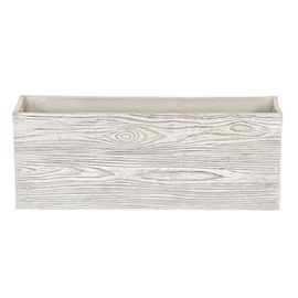 Bac À Fleurs Blanc 42 X 13 X 15 Cm Paos