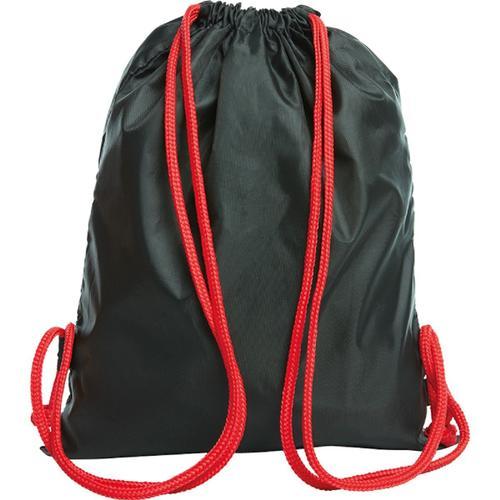 Petit sac à dos baluchon - 1813051 - noir et rouge