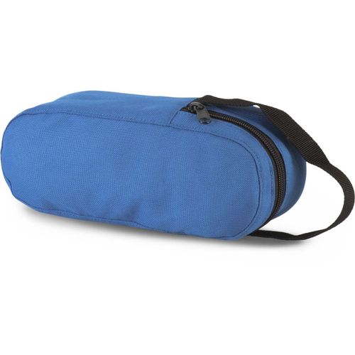 Sacoche à poignée pour 3 boules de pétanques - KI0344 - bleu roi