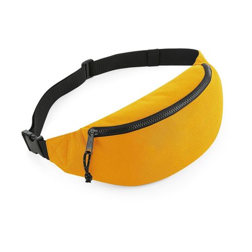 Sac banane en polyester recyclé - BG282 - jaune moutarde