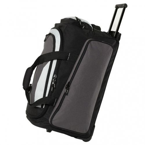 Sac de sport sac de voyage trolley - 75 L - 6090 - noir - gros volume