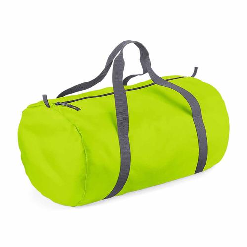 Sac de voyage toile ultra l?ger pliant - BG150 vert citron - Packaway Barrel Bag