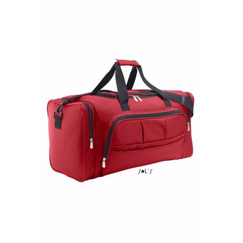 Sac de voyage multi poches 48L - WEEK END - 70900 - rouge