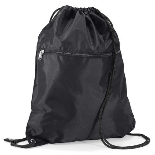Sac à dos en toile à bretelles - PREMIUM GYMSAC - noir - QD71 Sac à dos en toile à bretelles