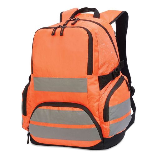 Sac à dos haute visibilité - sécurité - 7702 - orange fluo