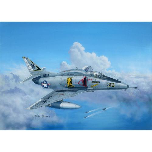 Maquette Avion : A-4f Sky Hawk-Hobby Boss