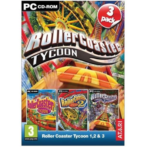 Roller Coaster Tycoon Pack 3 Atari - Jeu 1,2,3