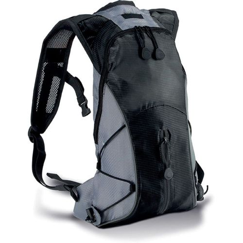 Sac à dos porte boisson - KI0111 - noir et gris