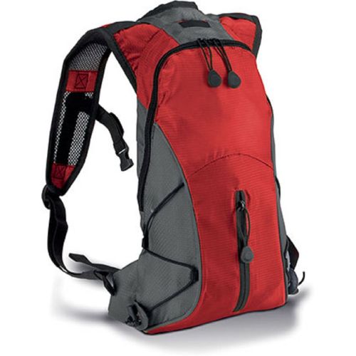 Sac à dos porte boisson - KI0111 - rouge et gris