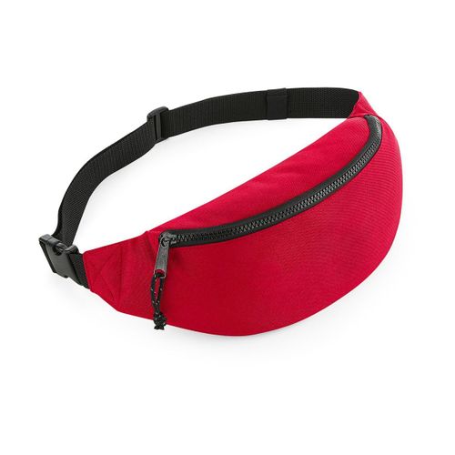 Sac banane en polyester recyclé - BG282 - rouge