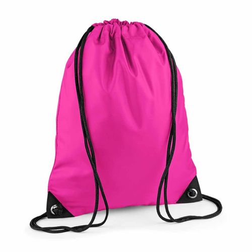 Sac à dos en toile à bretelles - BG10 - rose fuschia