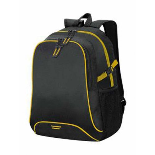 Sac à dos loisirs - 27 litres - 7677 - Black jaune