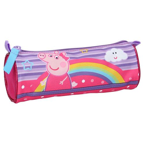 Sac à Dos (Bagages, Sacs, cartables, Trousses,Parapluie.) PEPPA PIG Fantaisie Trousse 007-1419 20x7cm