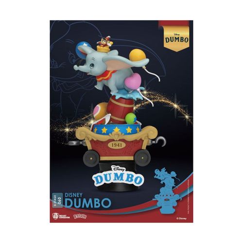 Disney Classic Animation Series - Diorama D-Stage Dumbo 15 Cm