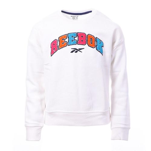 Sweat Blanc Fille Reebok