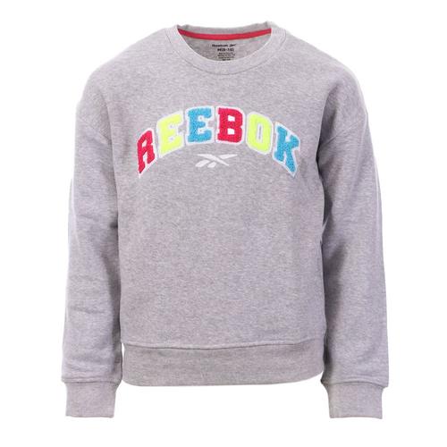 Sweat Gris Chiné Fille Reebok